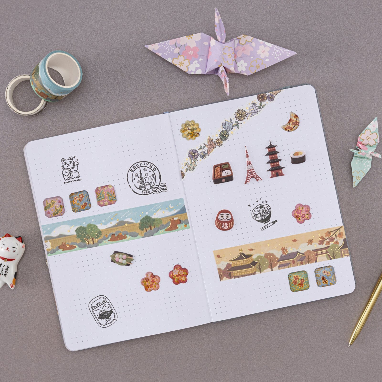 Tsuki ‘Journey in Japan’ 3D Sticker Set ☾ - Image 8