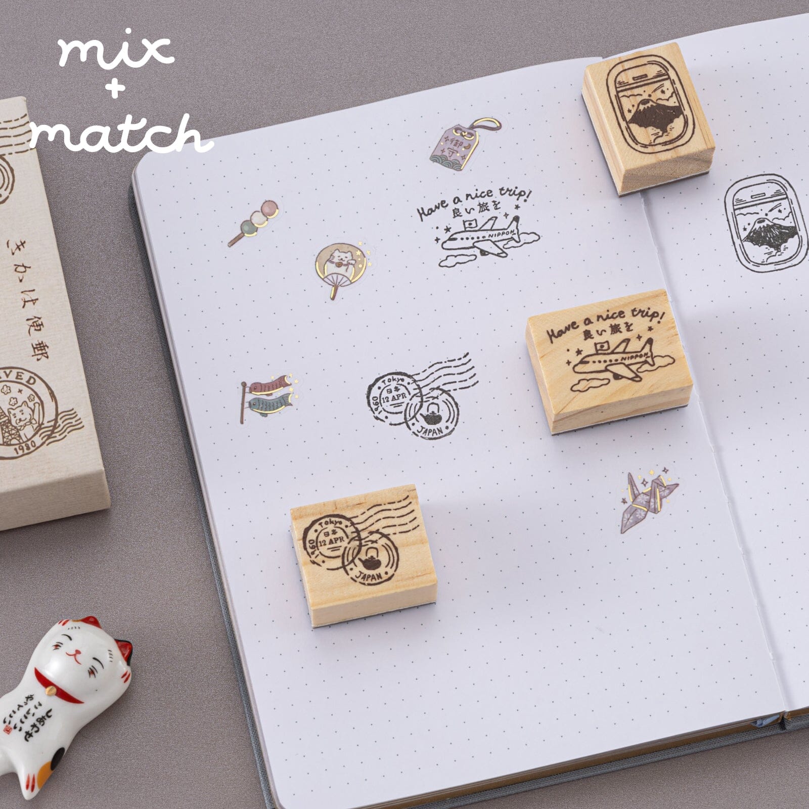 Tsuki ‘Journey in Japan’ Bullet Journal Stamp Set ☾ - Image 12