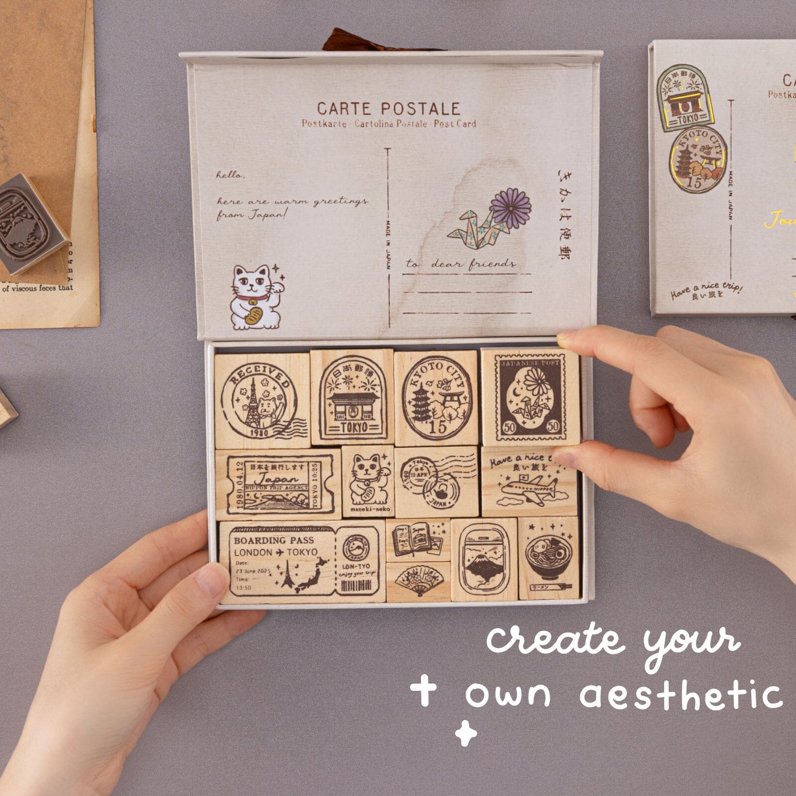 Tsuki ‘Journey in Japan’ Bullet Journal Stamp Set ☾ - Image 8