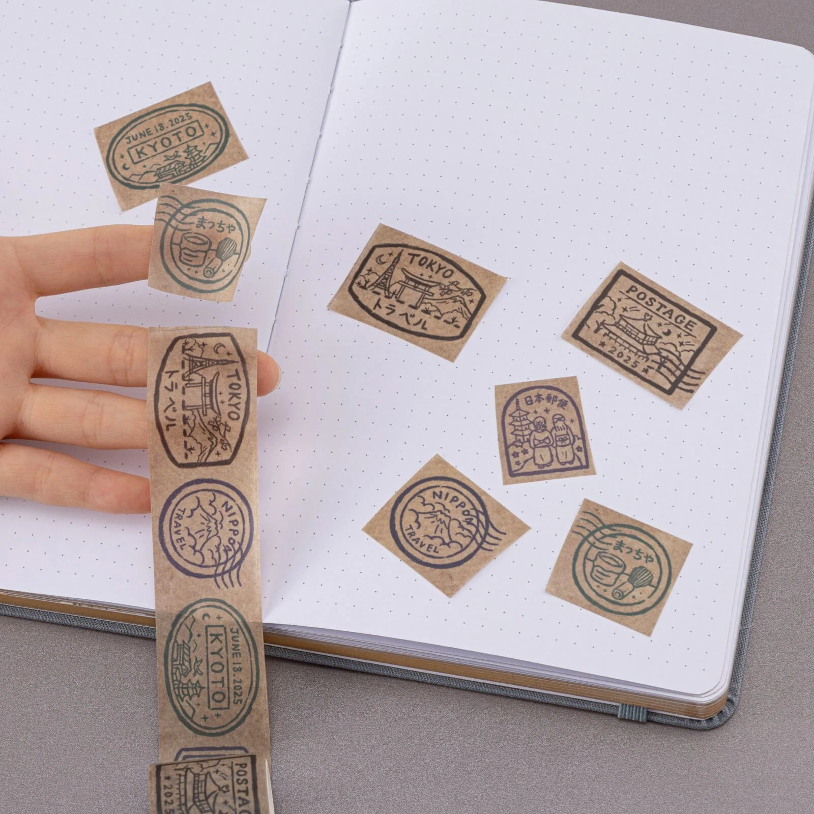 Tsuki ‘Journey in Japan’ Washi Tape Set ☾ - Image 18