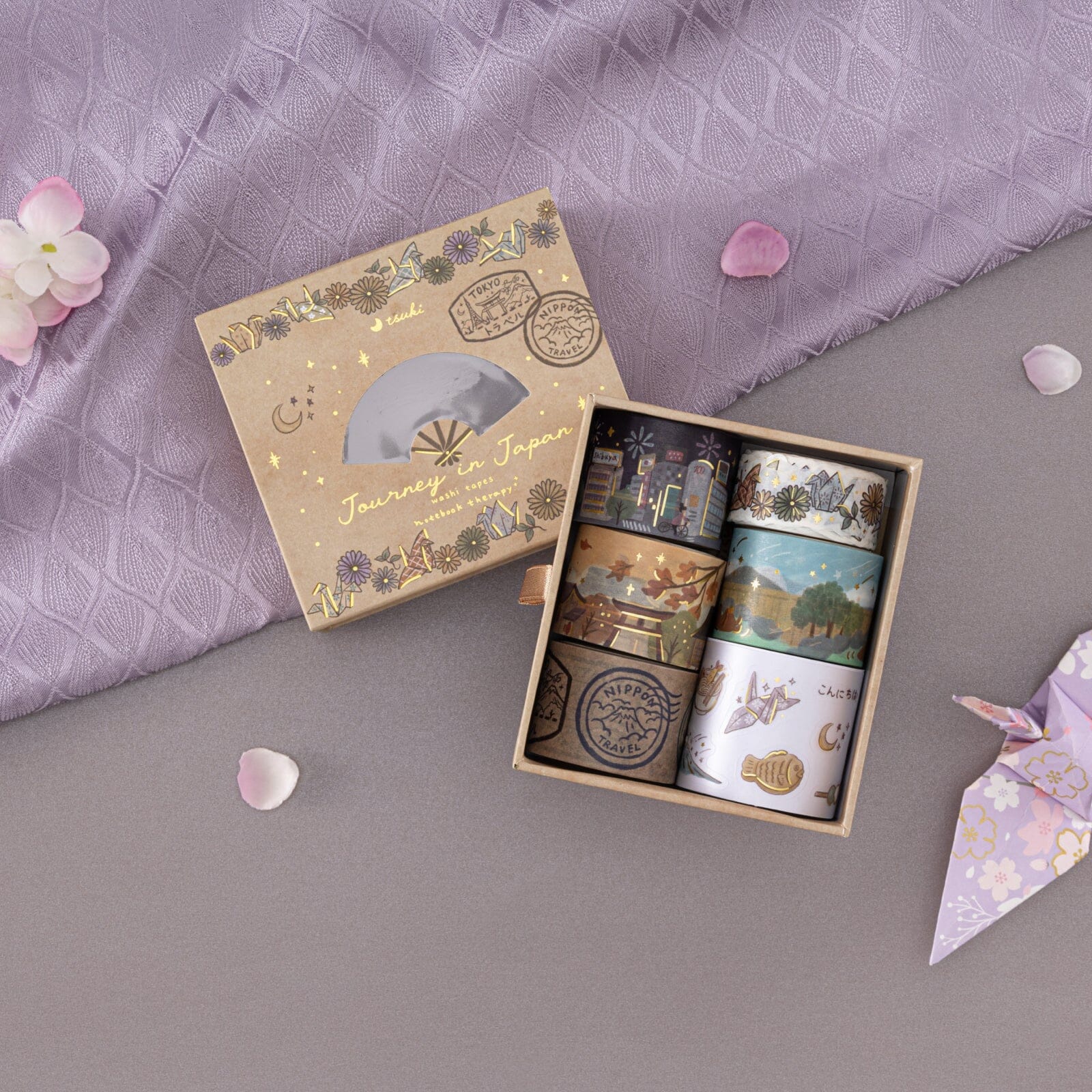 Tsuki ‘Journey in Japan’ Washi Tape Set ☾ - Image 21