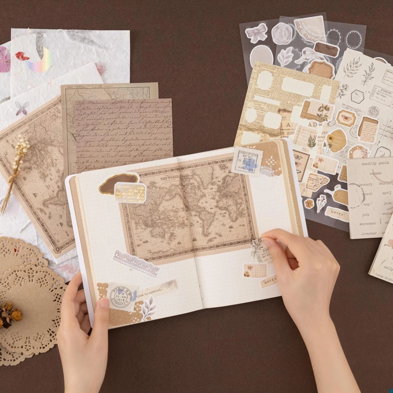 Tsuki ‘Junk Journal’ Scrapbook Bundle Set ☾ - Image 10