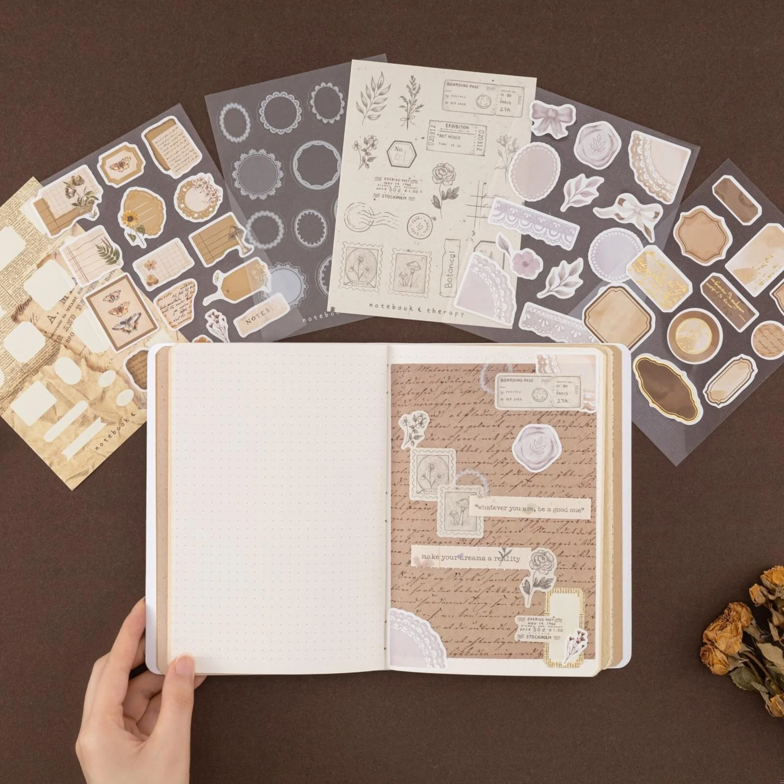 Tsuki ‘Junk Journal’ Scrapbook Bundle Set ☾ - Image 12