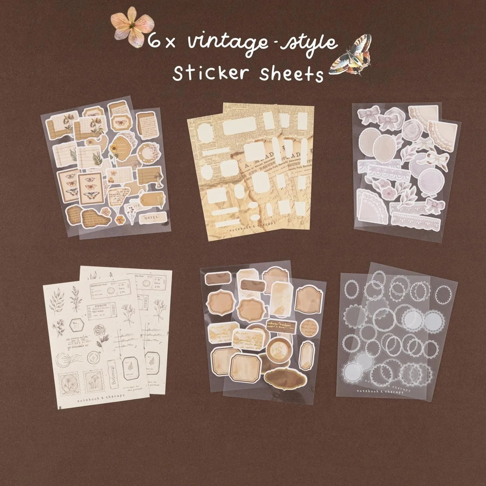 Tsuki ‘Junk Journal’ Scrapbook Bundle Set ☾ - Image 4