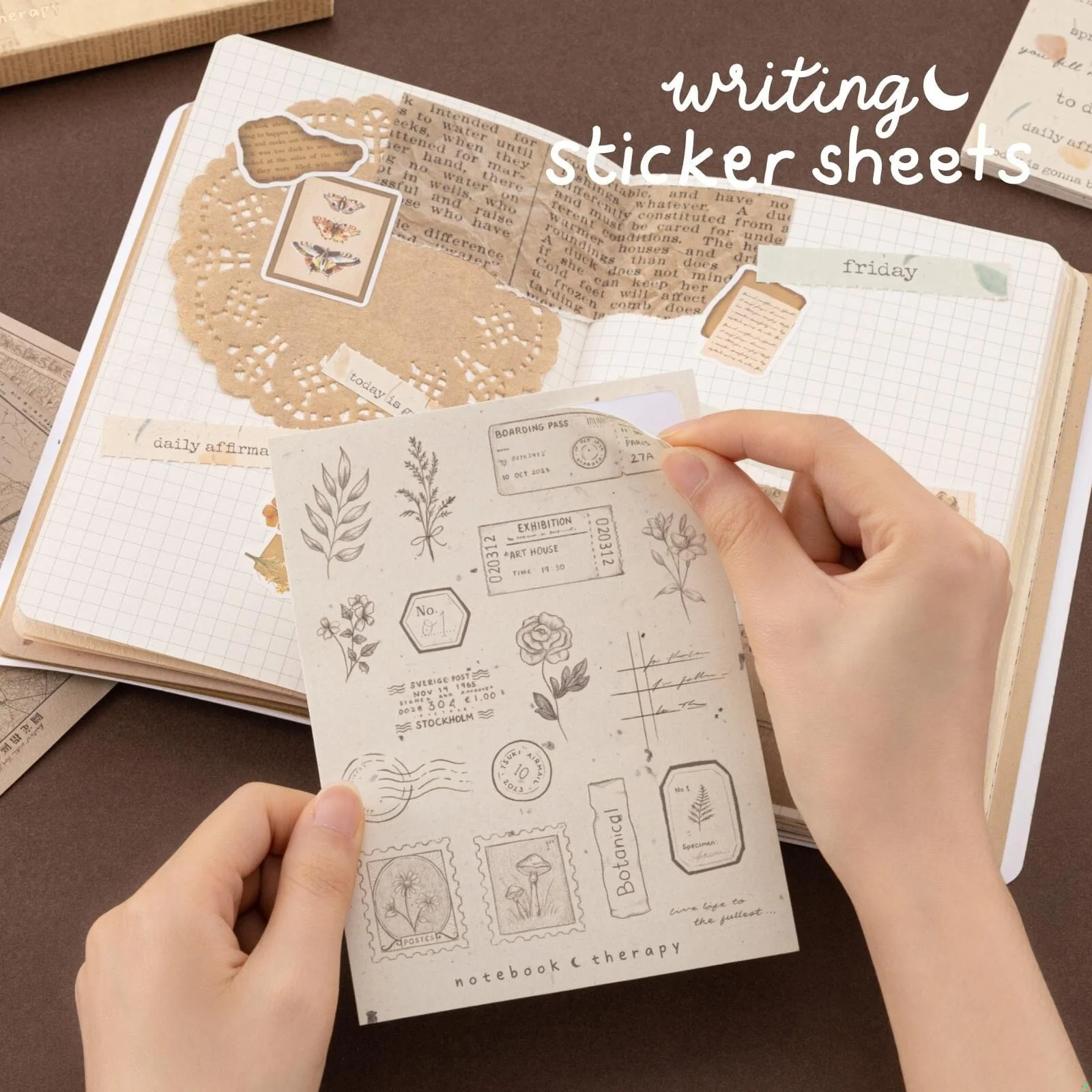 Tsuki ‘Junk Journal’ Scrapbook Bundle Set ☾ - Image 8