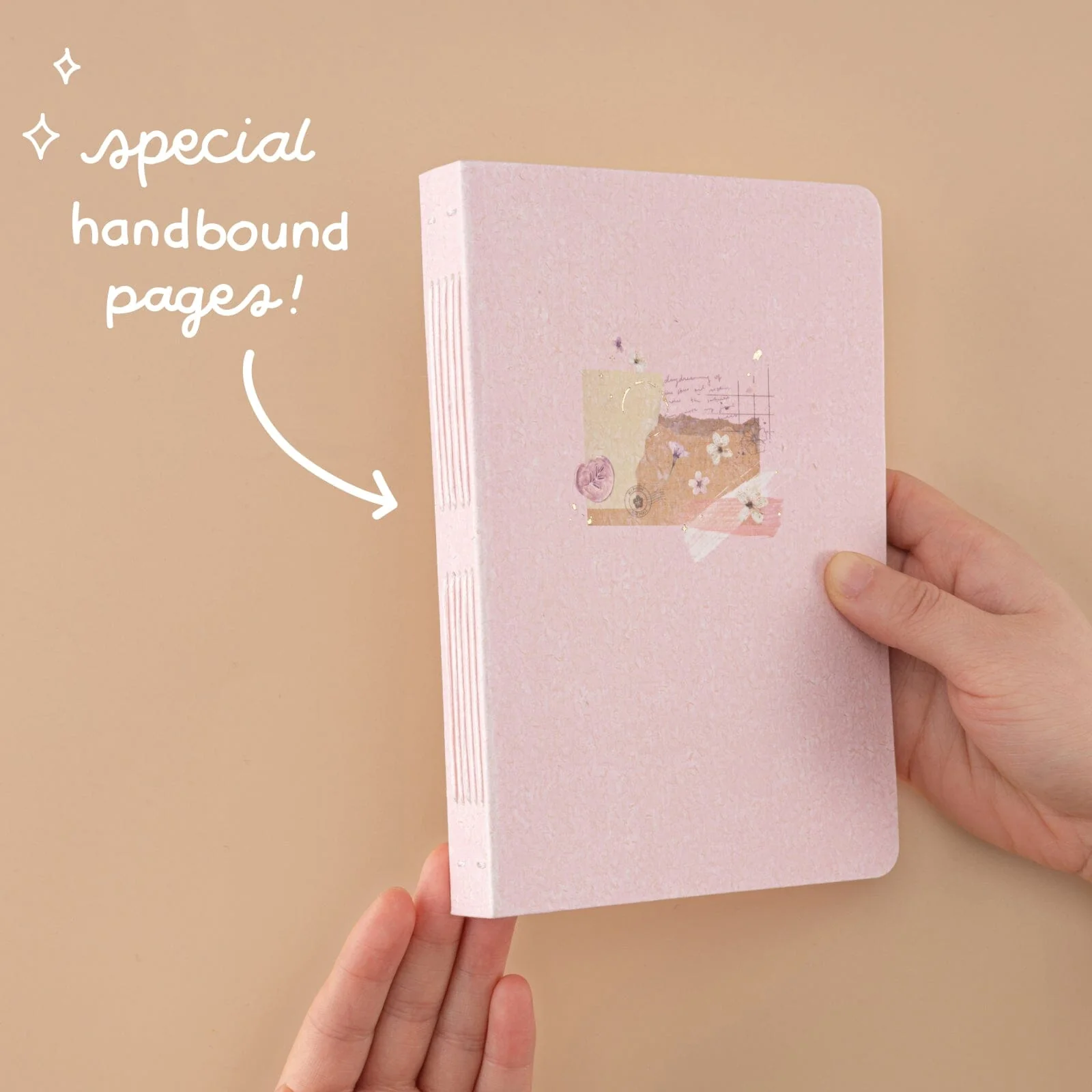 Tsuki Junk Journal Pink Spring Edition Notebook - Image 13
