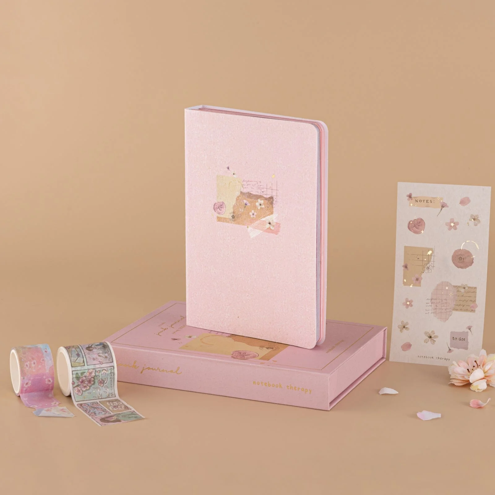 Tsuki Junk Journal Pink Spring Edition Notebook - Image 16