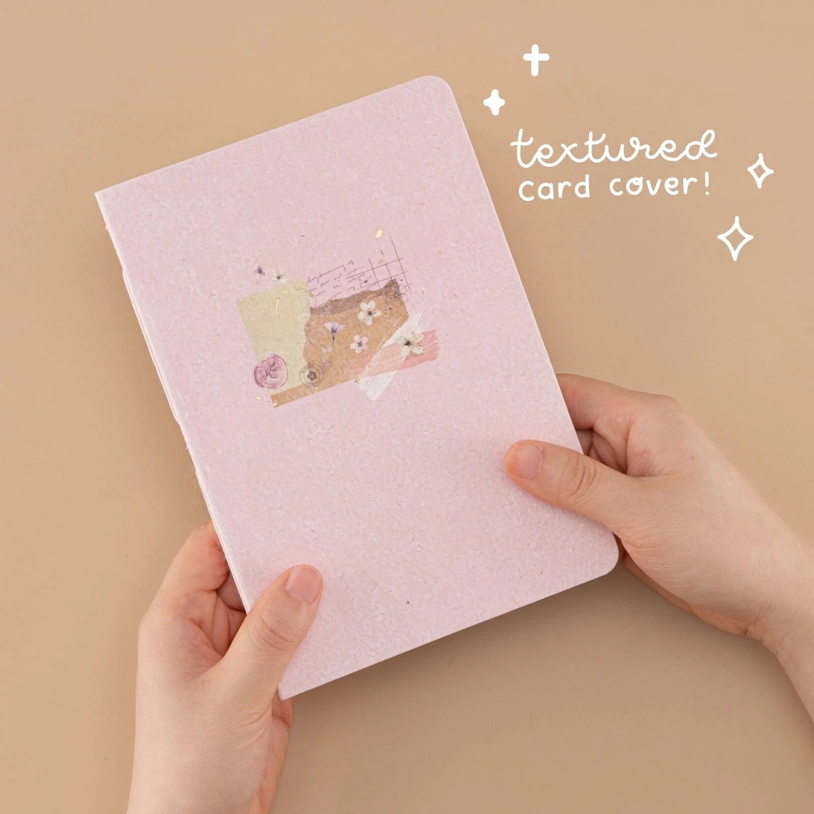 Tsuki Junk Journal Pink Spring Edition Notebook - Image 3