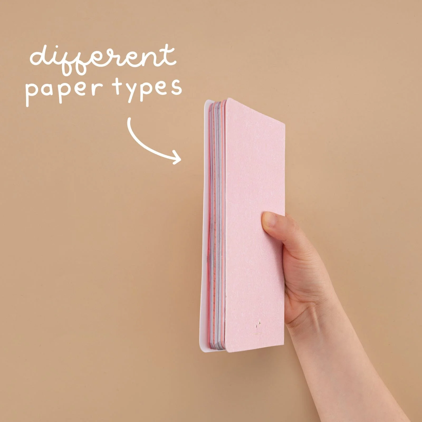 Tsuki Junk Journal Pink Spring Edition Notebook - Image 4
