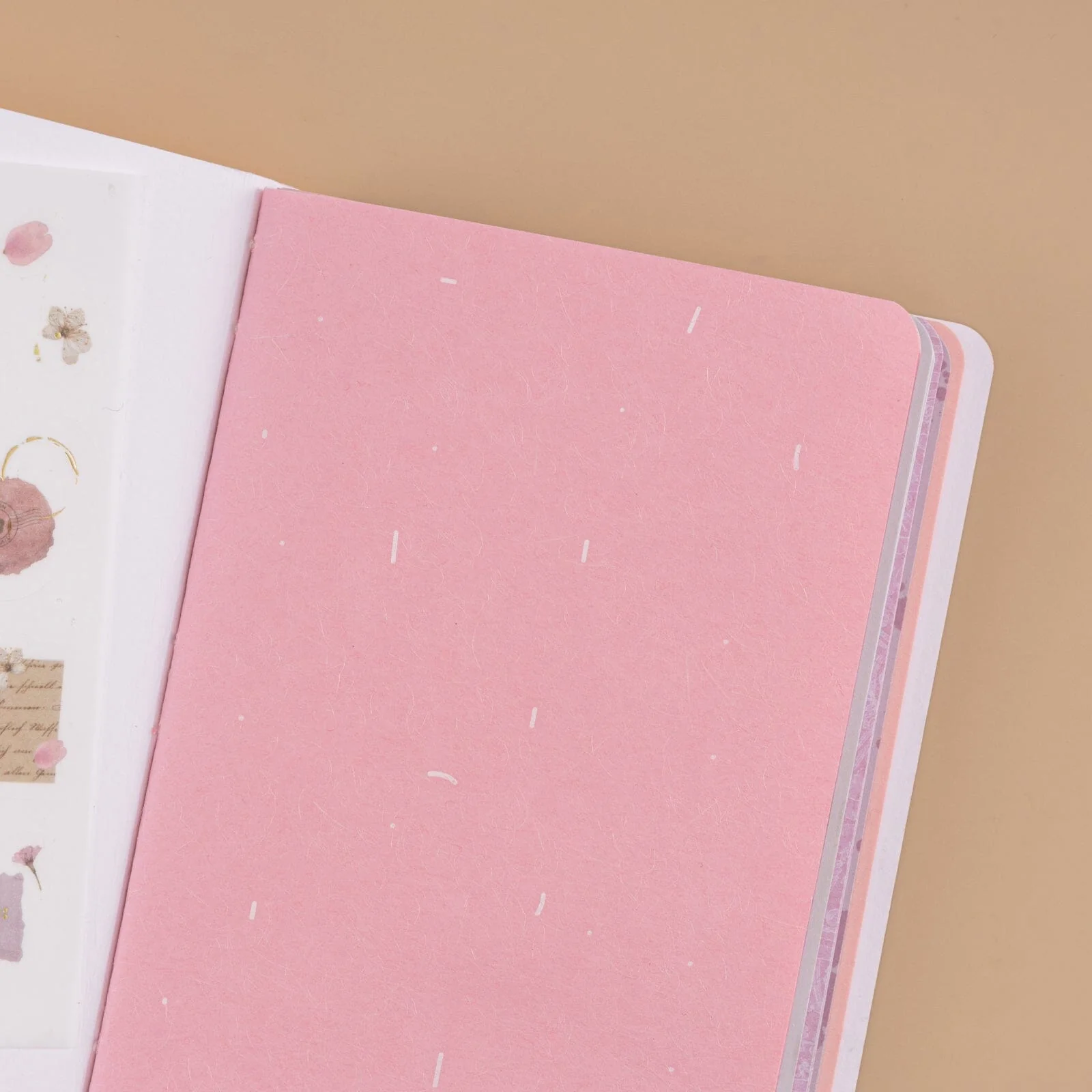 Tsuki Junk Journal Pink Spring Edition Notebook - Image 7