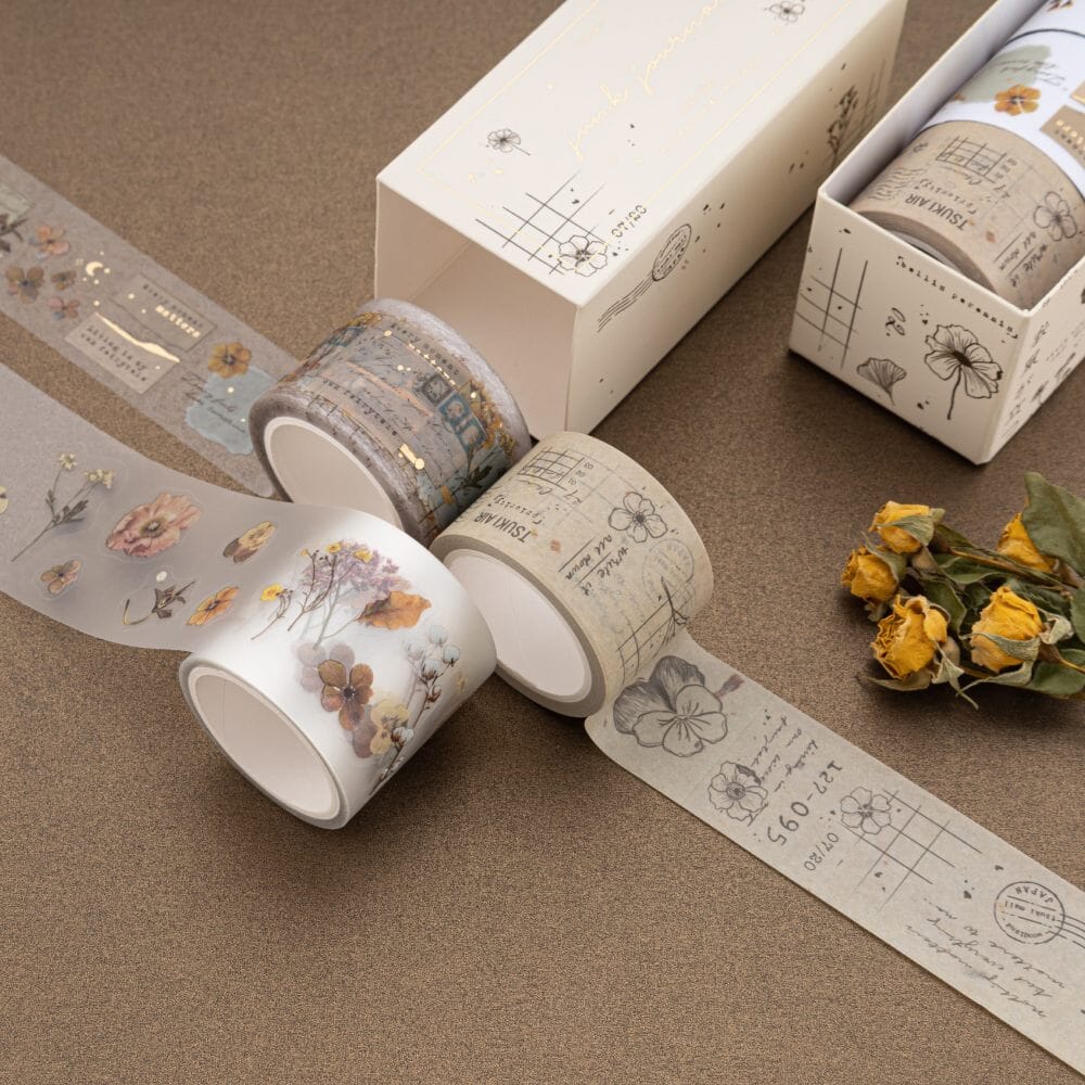 Tsuki ‘Junk Journal’ Washi Tape Set ☾ - Image 8