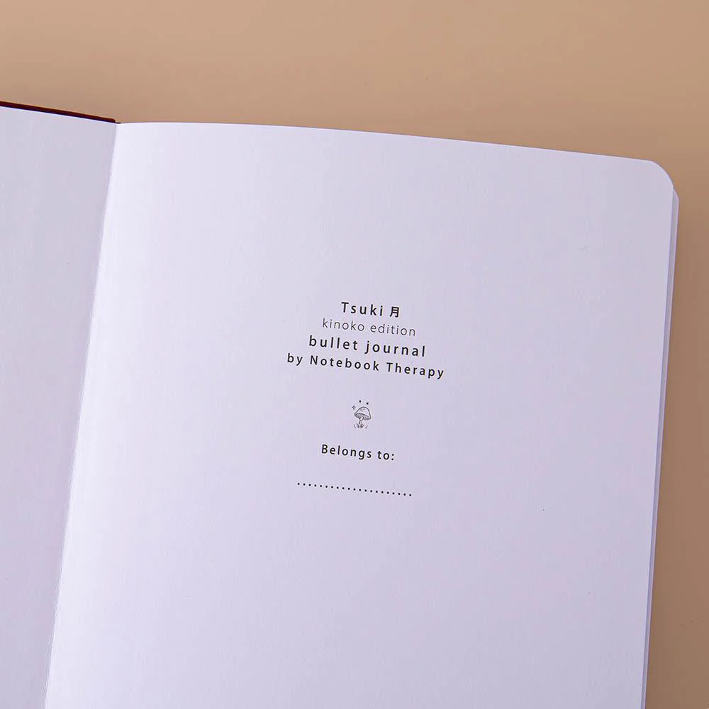 Tsuki ‘Kinoko’ Limited Edition Bullet Journal ☾ - Image 4