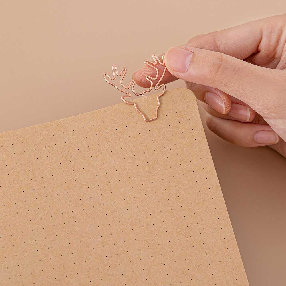Tsuki ‘Kinoko’ Kraft Paper Bullet Journal ☾ - Image 6