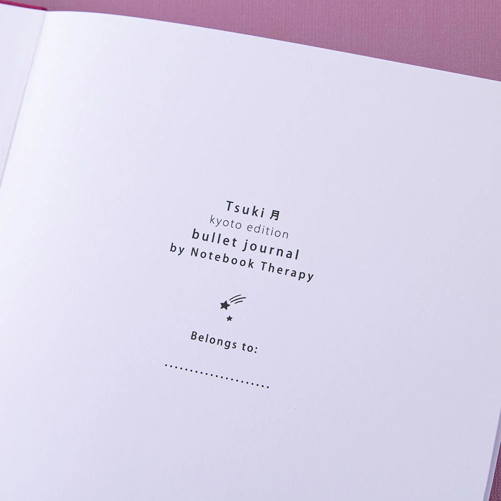 Tsuki ‘Kyoto’ Limited Edition Bullet Journal ☾ - Image 9