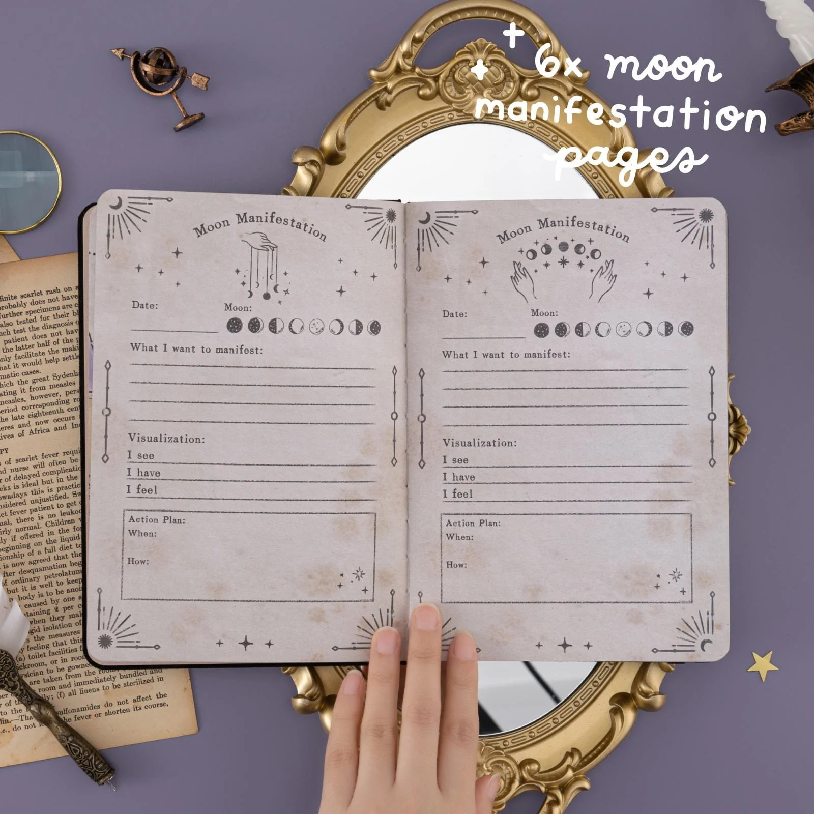 Tsuki ‘La Luna' Collector's Edition 2025 Moon Planner Bullet Journal ☾ - Image 3