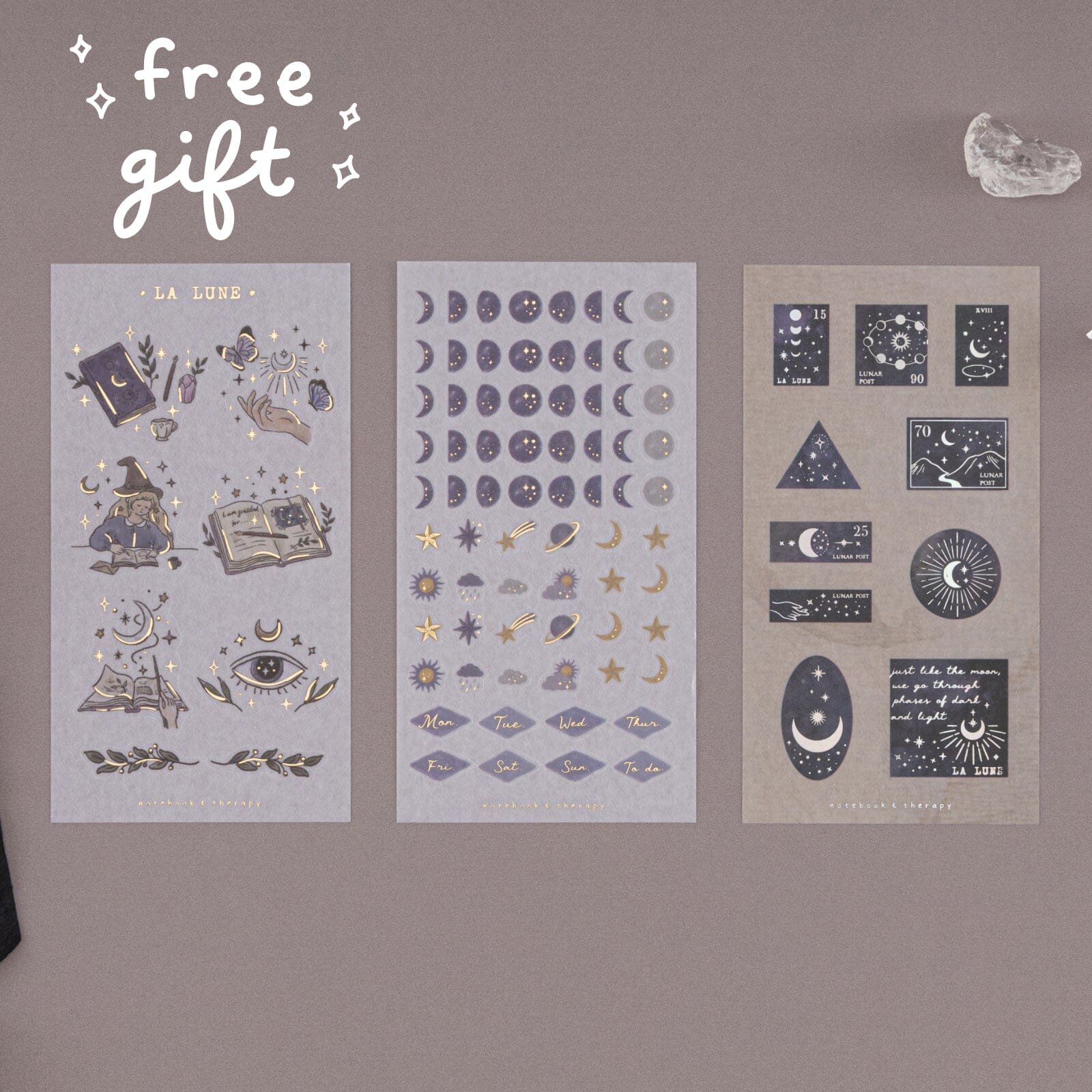 Tsuki ‘La Lune’ Collector's Edition Moon Planner Travel Notebook ☾ - Image 10