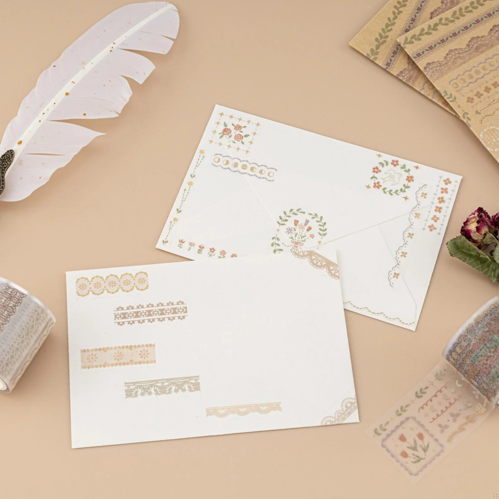 Tsuki ‘Lace Dreams’ Washi Tape Set ☾ - Image 12