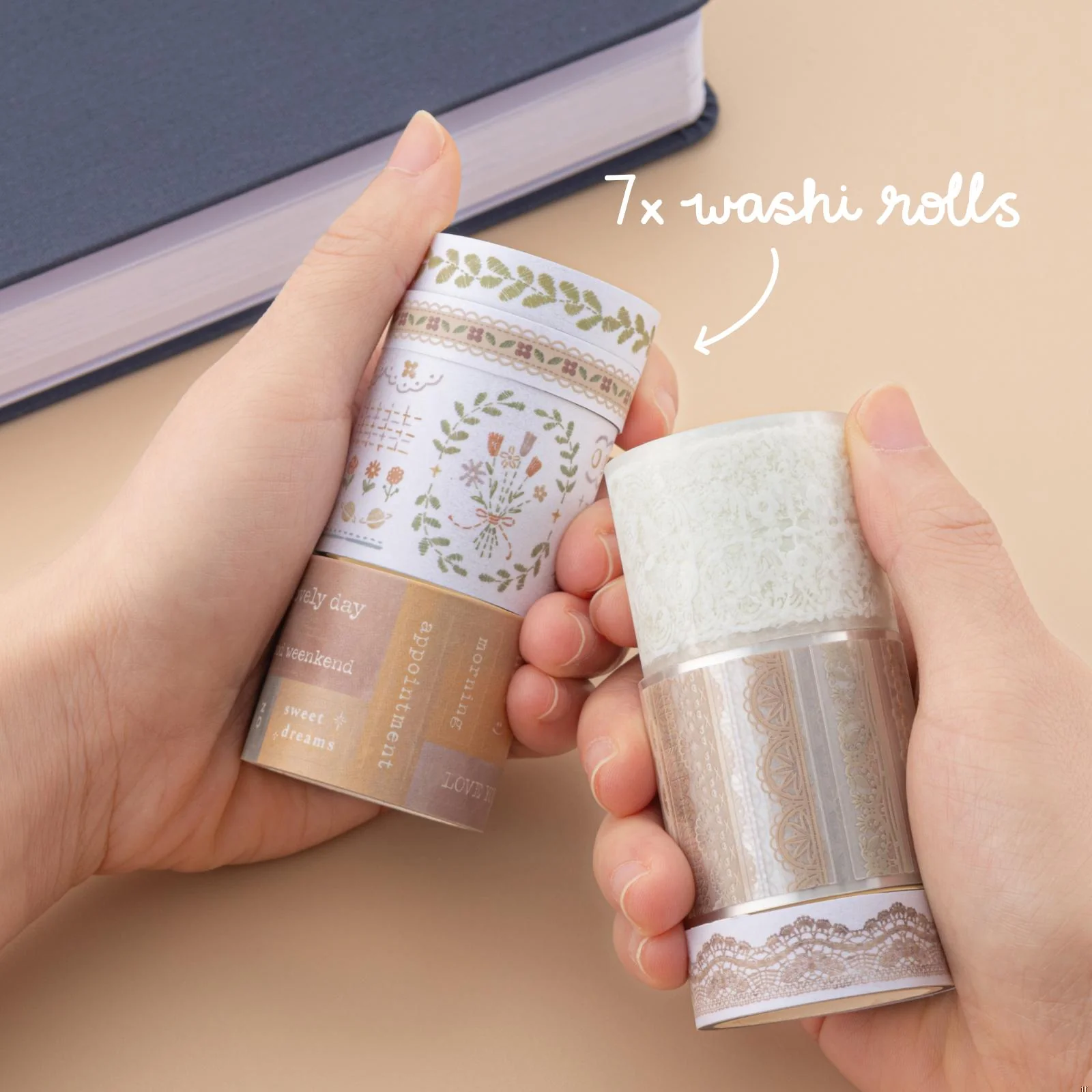 Tsuki ‘Lace Dreams’ Washi Tape Set ☾ - Image 7