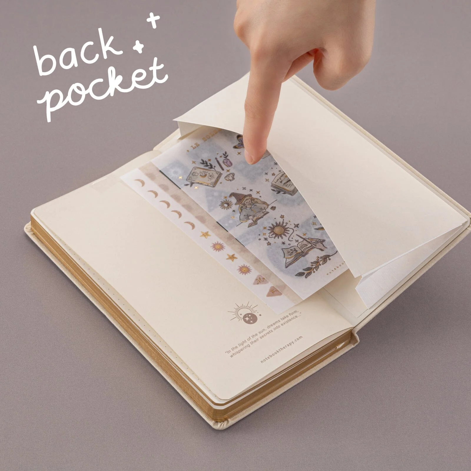 Tsuki ‘Le Soleil’ Collector's Edition Moon Planner Travel Notebook ☾ - Image 10
