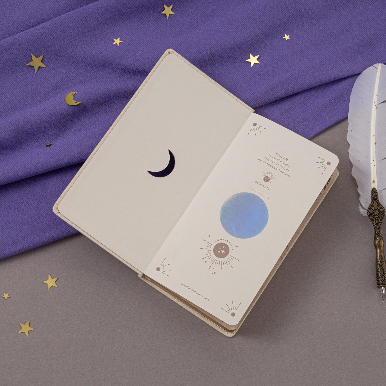 Tsuki ‘Le Soleil’ Collector's Edition Moon Planner Travel Notebook ☾ - Image 18