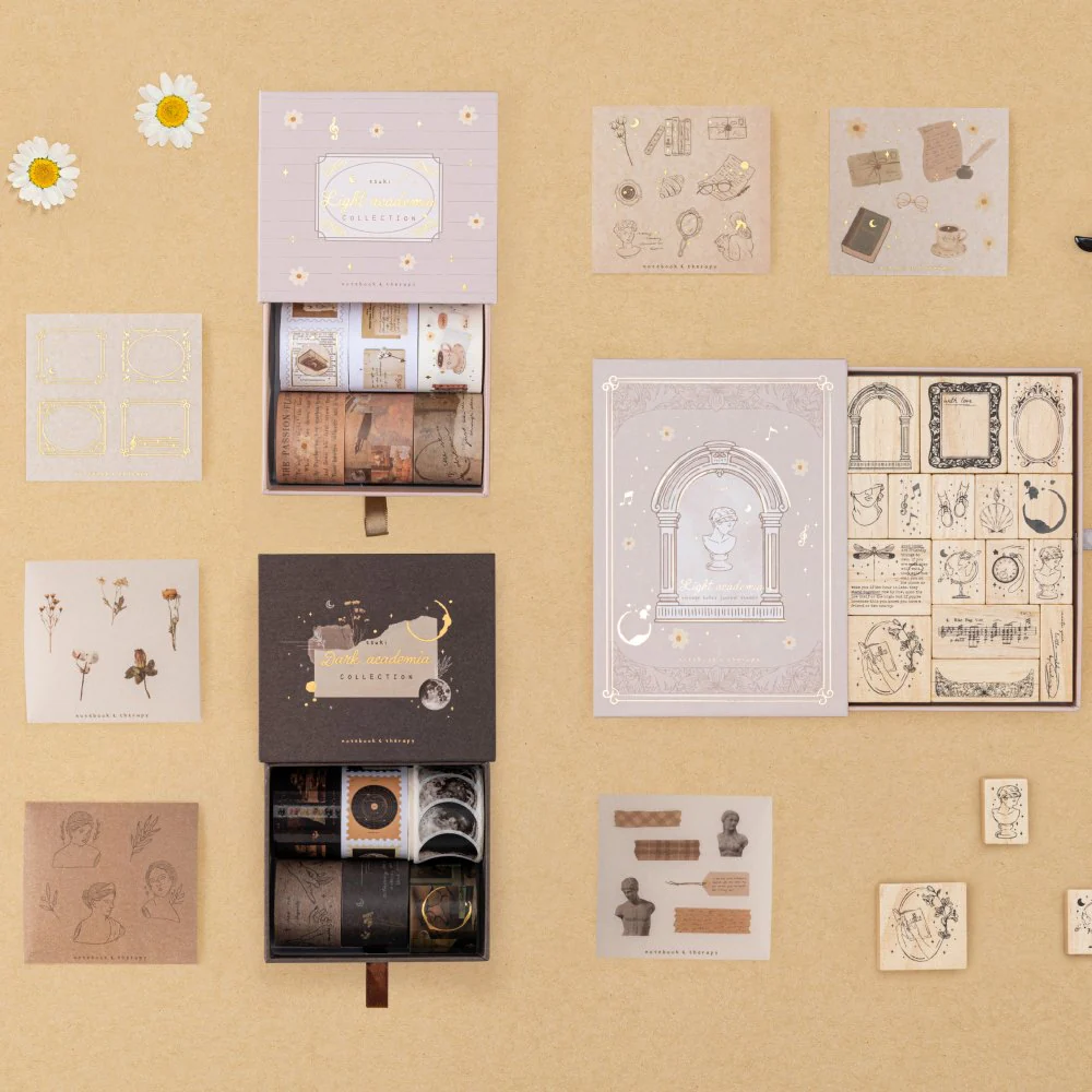 Tsuki ‘Light Academia’ Stamp Set ☾ - Image 12