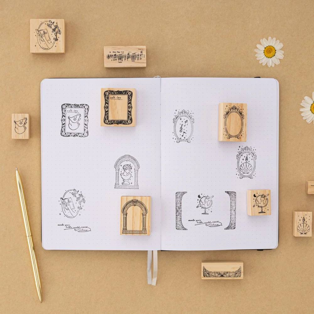 Tsuki ‘Light Academia’ Stamp Set ☾ - Image 6