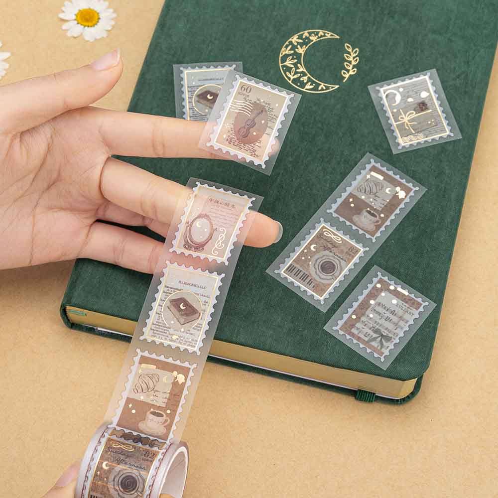 Tsuki ‘Light Academia’ Washi Tape Set ☾ - Image 10