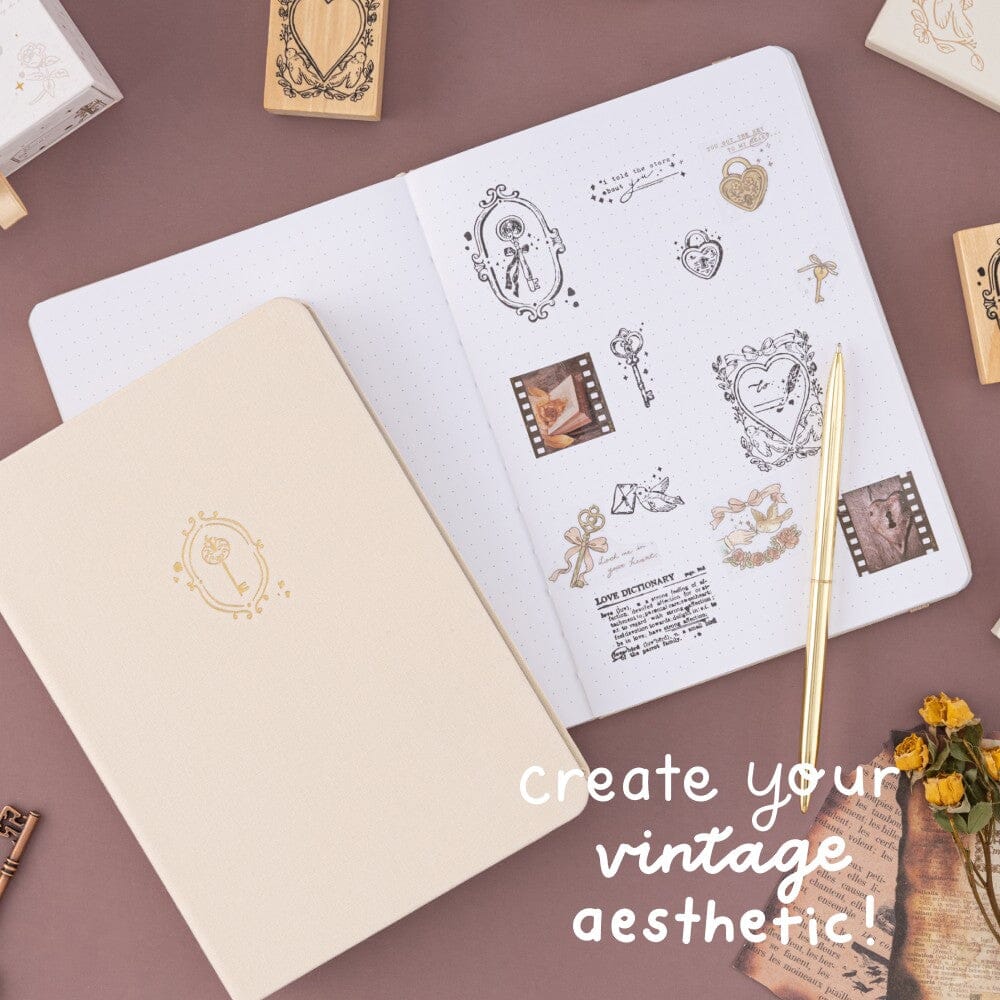 Tsuki ‘Love Lock’ Bullet Journal Stamp Set ☾ - Image 5