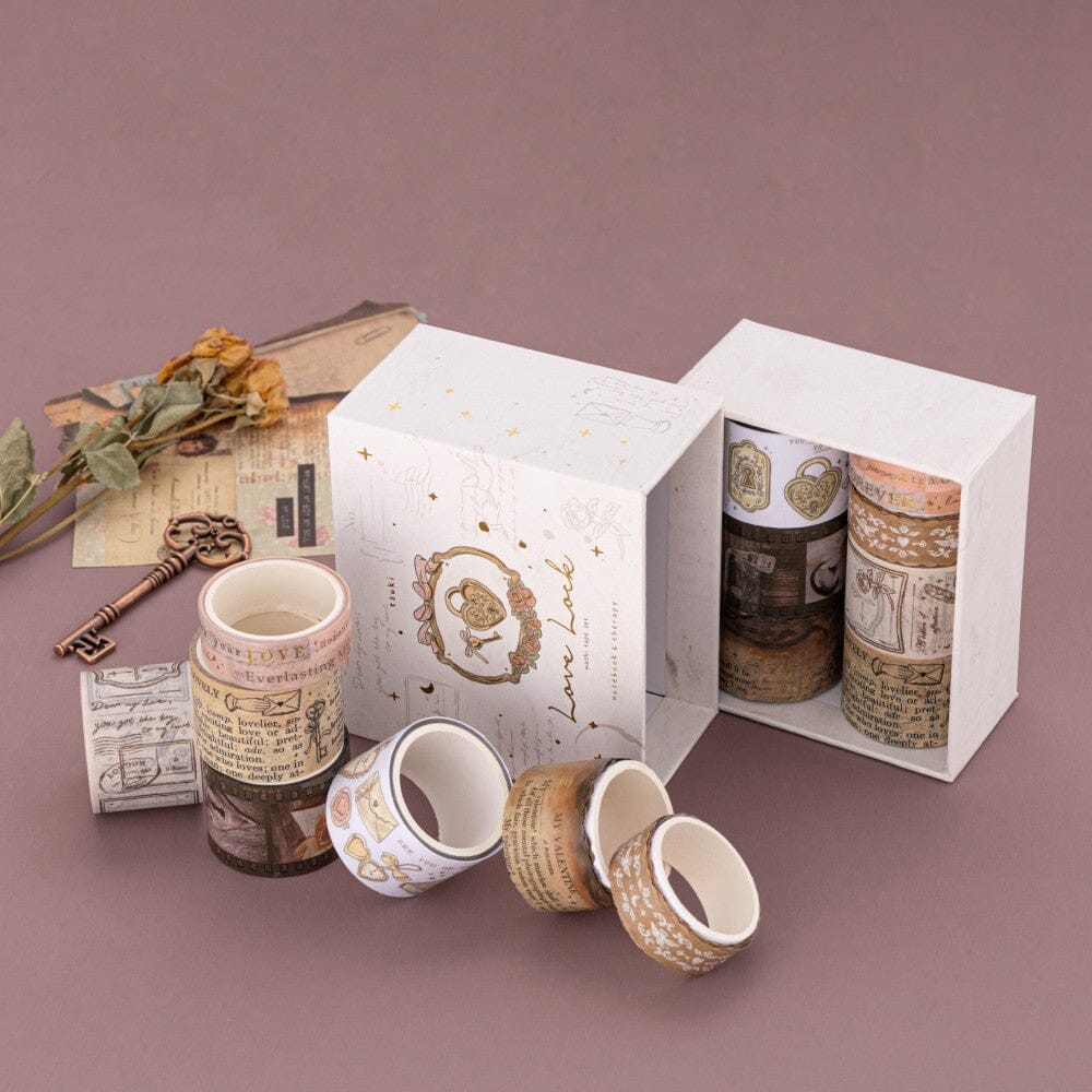 Tsuki ‘Love Lock’ Washi Tape Set ☾ - Image 20
