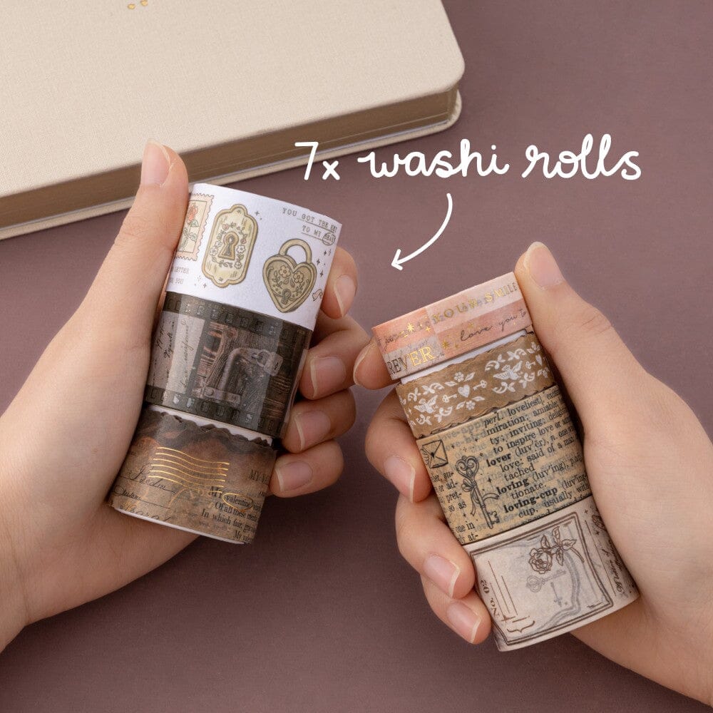 Tsuki ‘Love Lock’ Washi Tape Set ☾ - Image 4