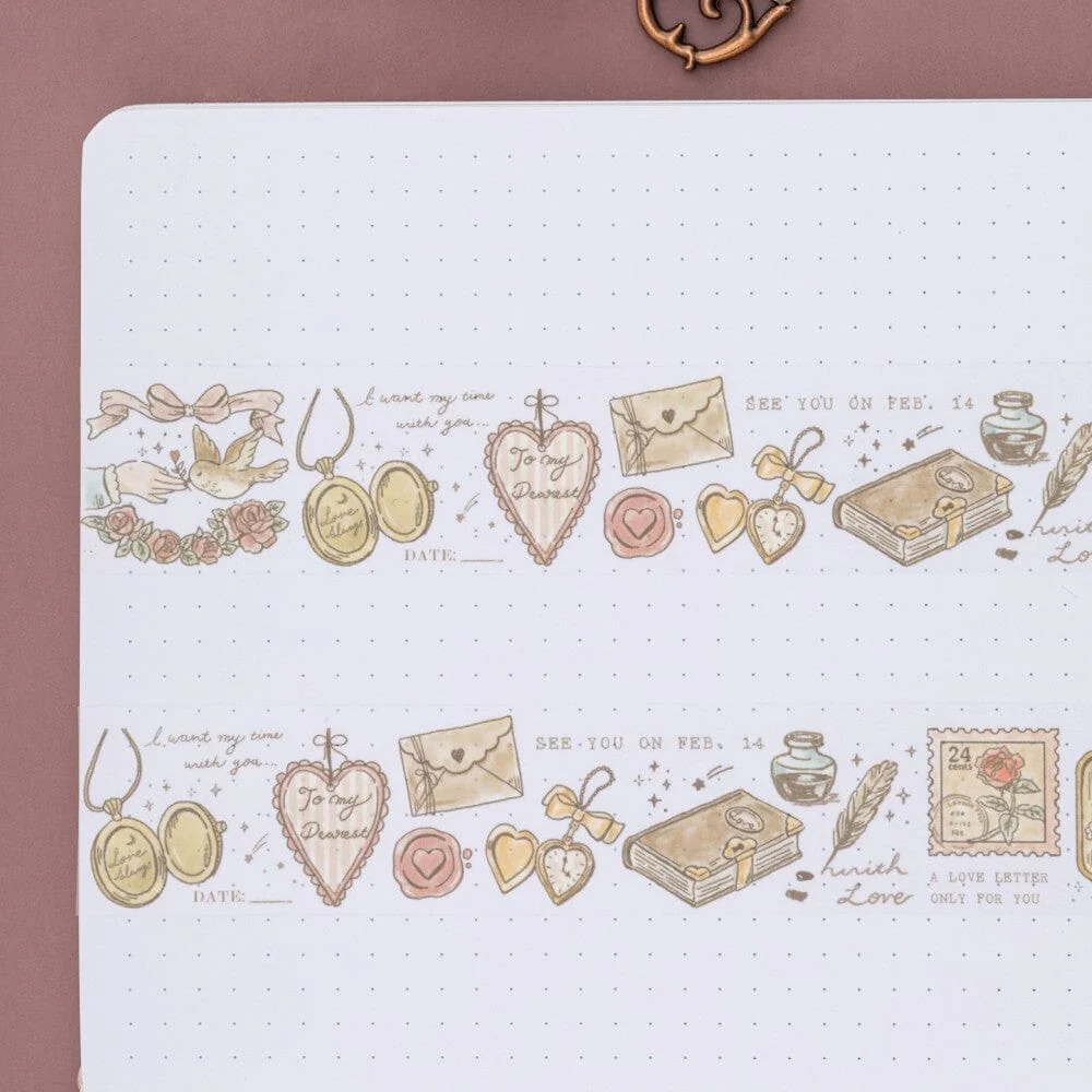 Tsuki ‘Love Lock’ Washi Tape Set ☾ - Image 7