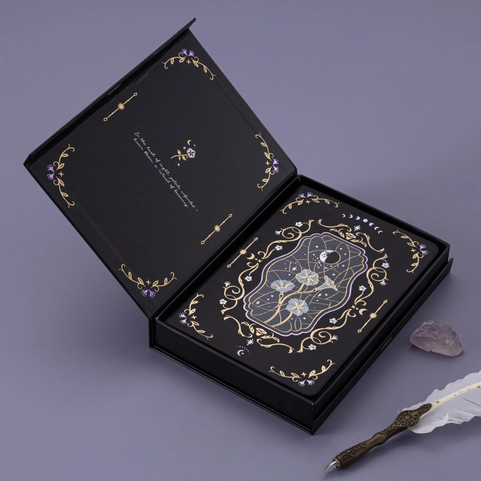 Tsuki ‘Lunar Bloom’ Collector's Edition 2026 Moon Planner Bullet Journal ☾ - Image 9