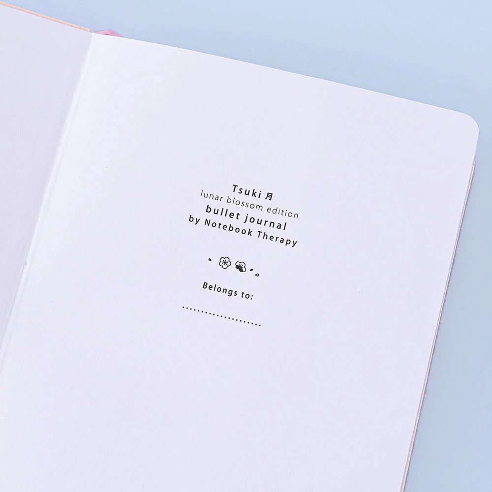 Tsuki ‘Lunar Blossom’ Limited Edition Bullet Journal ☾ - Image 5