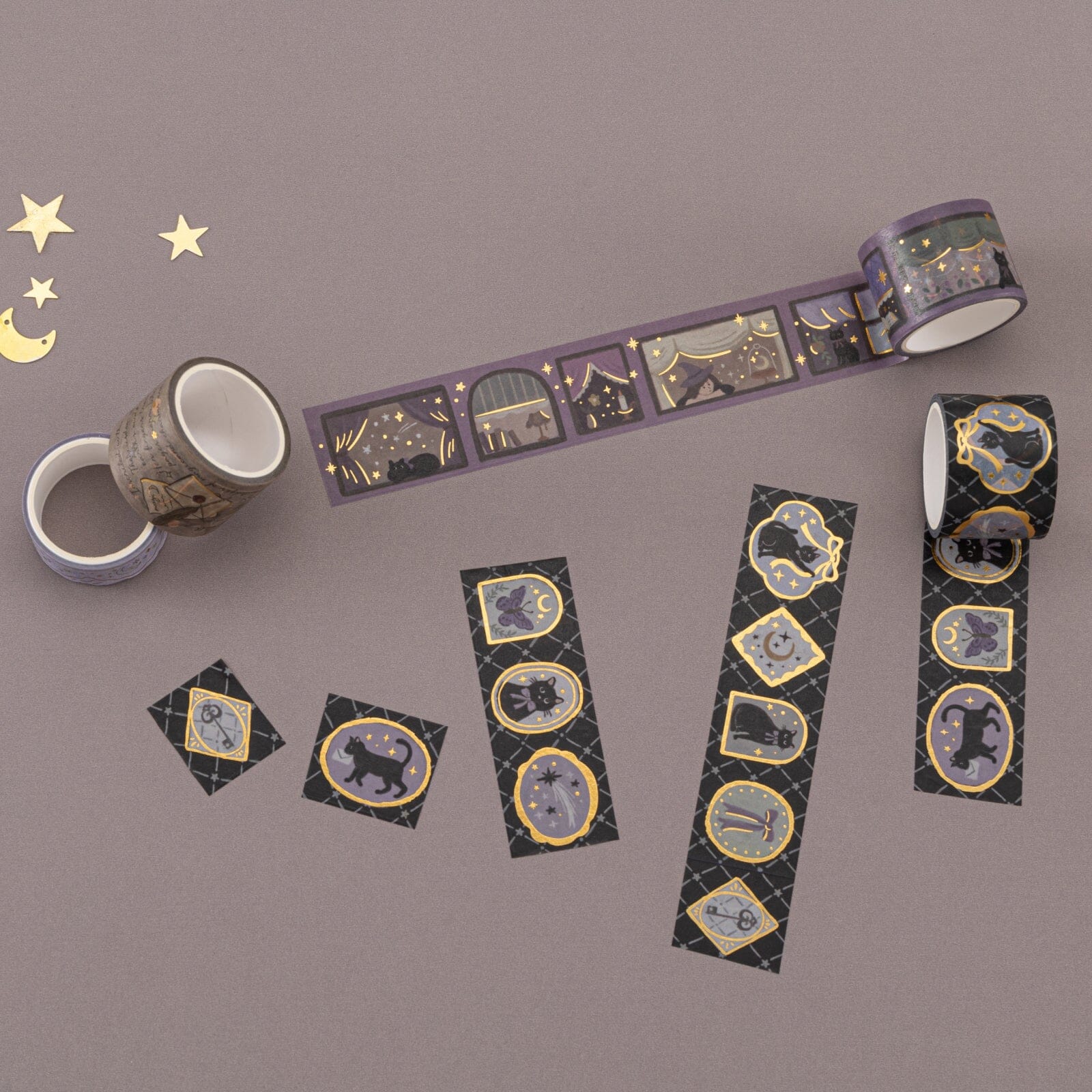 Tsuki ‘Lunar Delivery’ Washi Tape Set ☾ - Image 10