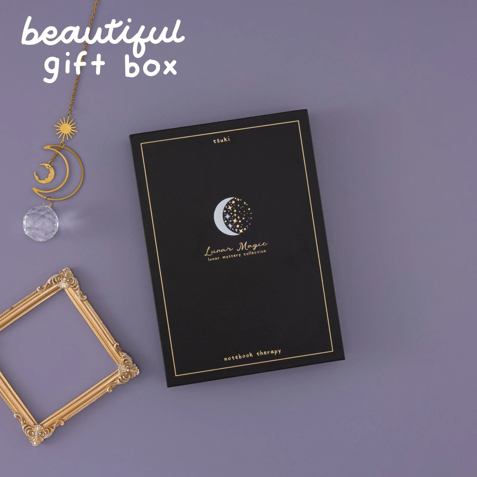Tsuki ‘Lunar Magic’ Limited Edition Black Page Bullet Journal ☾ - Image 13