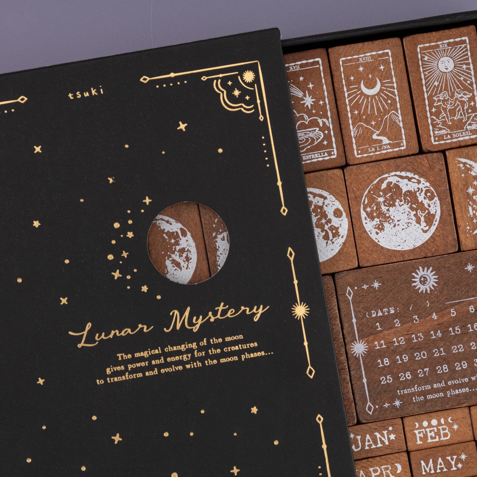 Tsuki ‘Lunar Mystery’ Bullet Journal Stamp Set ☾ - Image 15