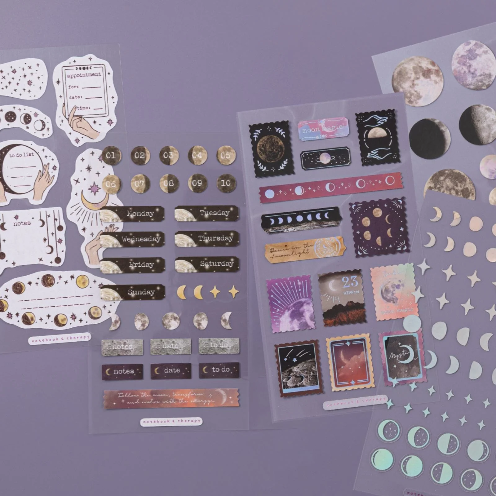 Tsuki ‘Lunar Mystery’ Sticker Set ☾ - Image 3