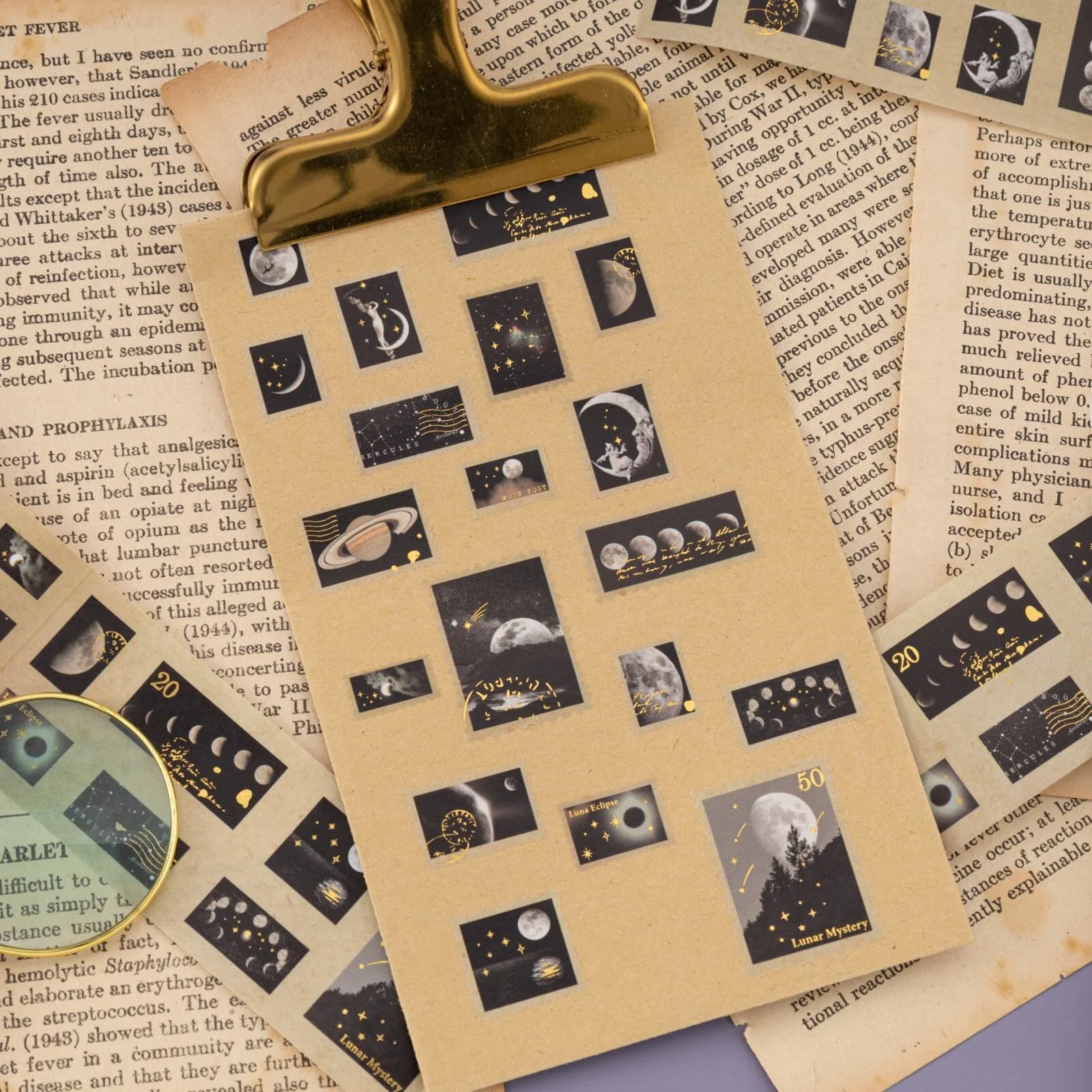 Tsuki ‘Lunar Mystery’ Washi Tape Set ☾ - Image 11