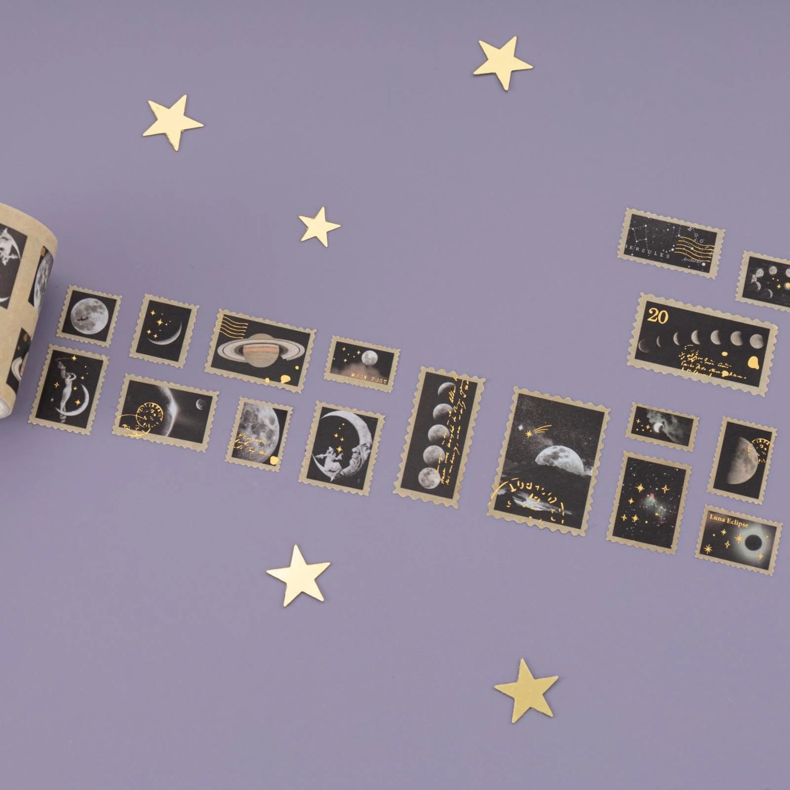 Tsuki ‘Lunar Mystery’ Washi Tape Set ☾ - Image 12