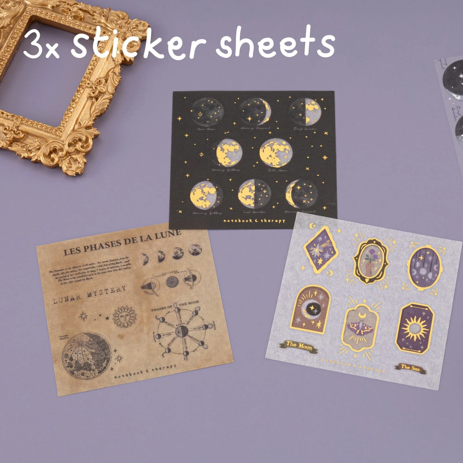 Tsuki ‘Lunar Mystery’ Washi Tape Set ☾ - Image 6
