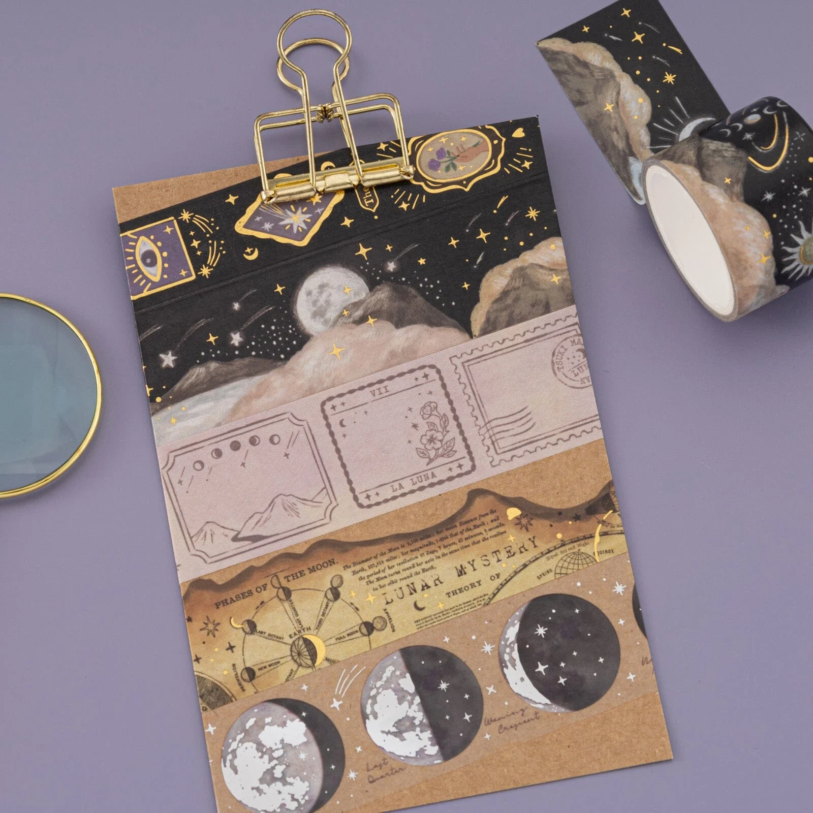 Tsuki ‘Lunar Mystery’ Washi Tape Set ☾ - Image 7