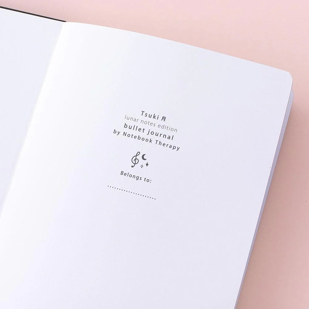 Tsuki 'Lunar Notes' Limited Edition Bullet Journal ☾ - Image 4