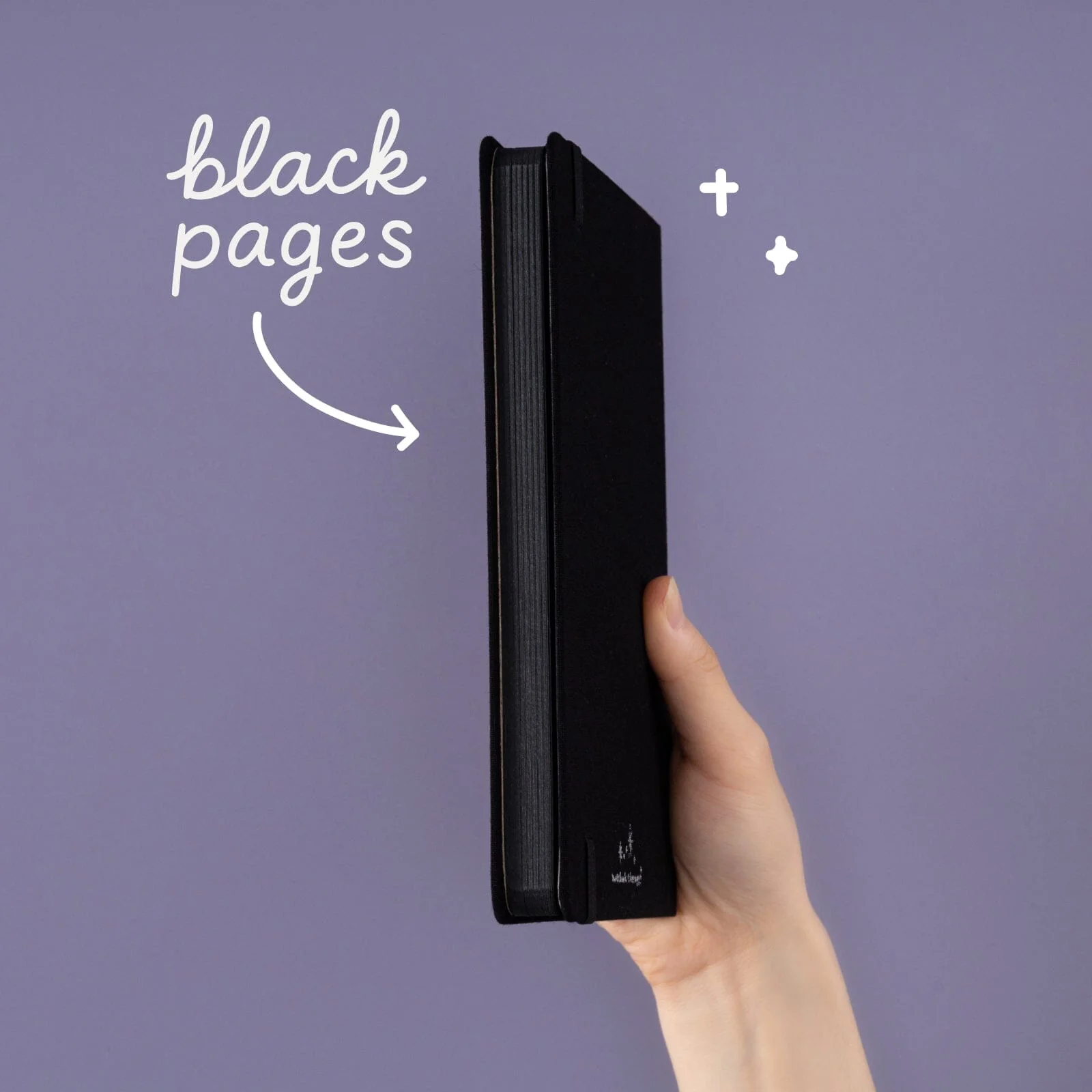 Tsuki ‘Lunar Unicorn’ Limited Edition Black Page Bullet Journal ☾ - Image 3