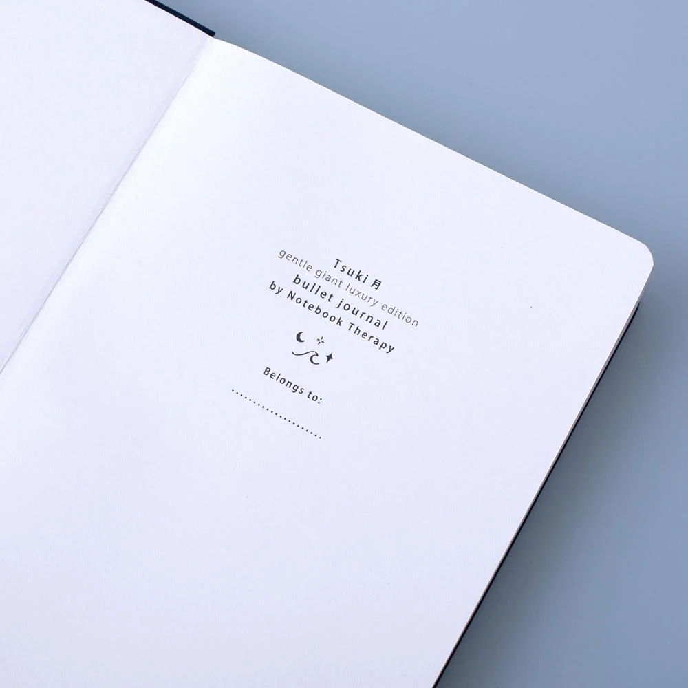 Tsuki 'Gentle Giant' Limited Edition Luxury Bullet Journal ☾ - Image 5