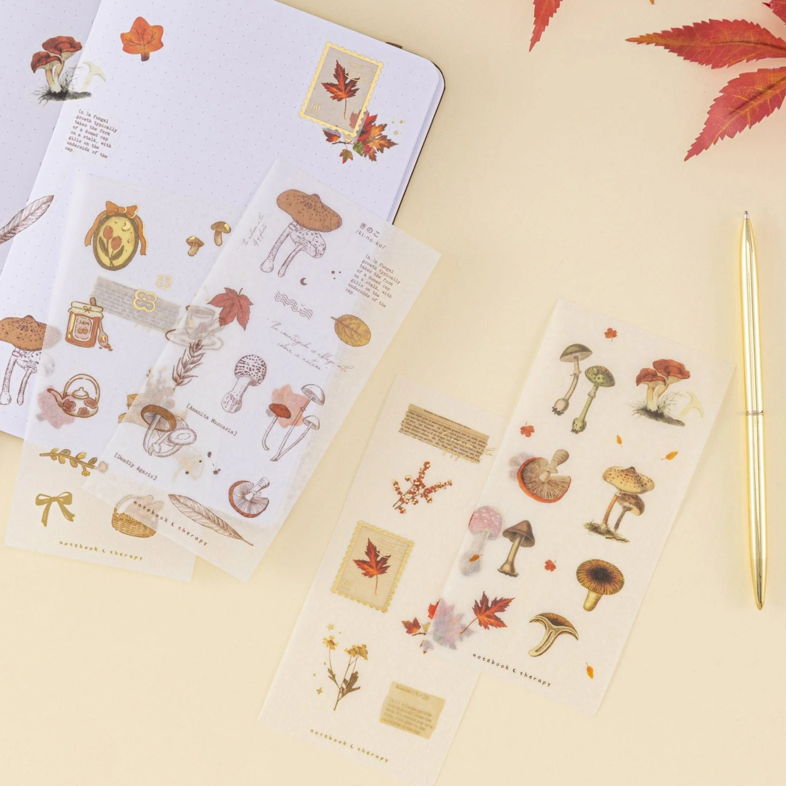 Tsuki ‘Maple Dreams’ Sticker Set ☾ - Image 2
