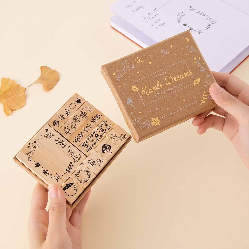 Tsuki ‘Maple Dreams’ Bullet Journal Stamp Set ☾ - Image 10