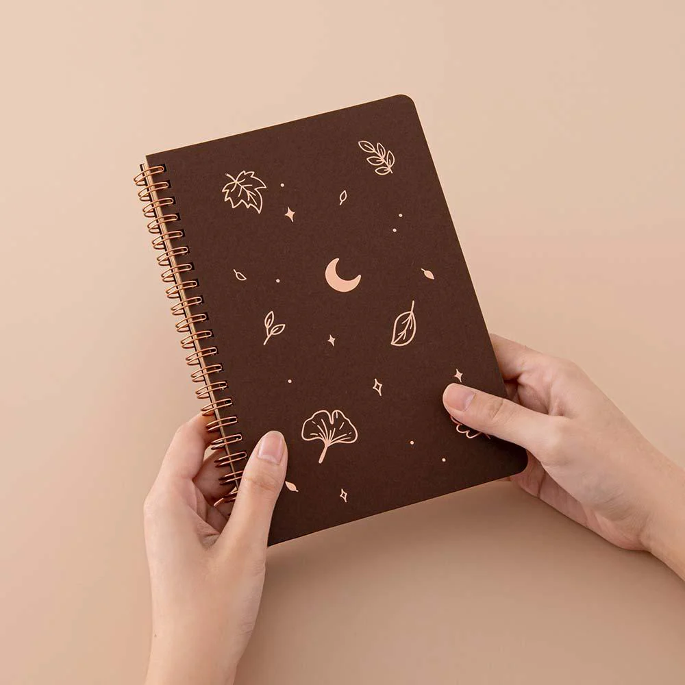 Tsuki ‘Maple Dreams’ Kraft Paper Ringbound Bullet Journal ☾ - Image 3
