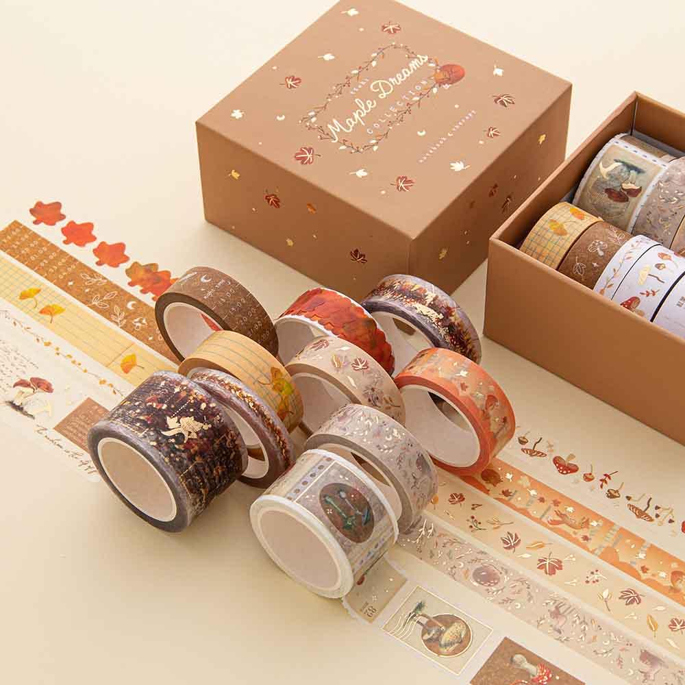 Tsuki ‘Maple Dreams’ Washi Tape Set ☾ - Image 2
