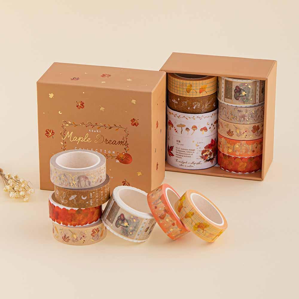Tsuki ‘Maple Dreams’ Washi Tape Set ☾ - Image 8
