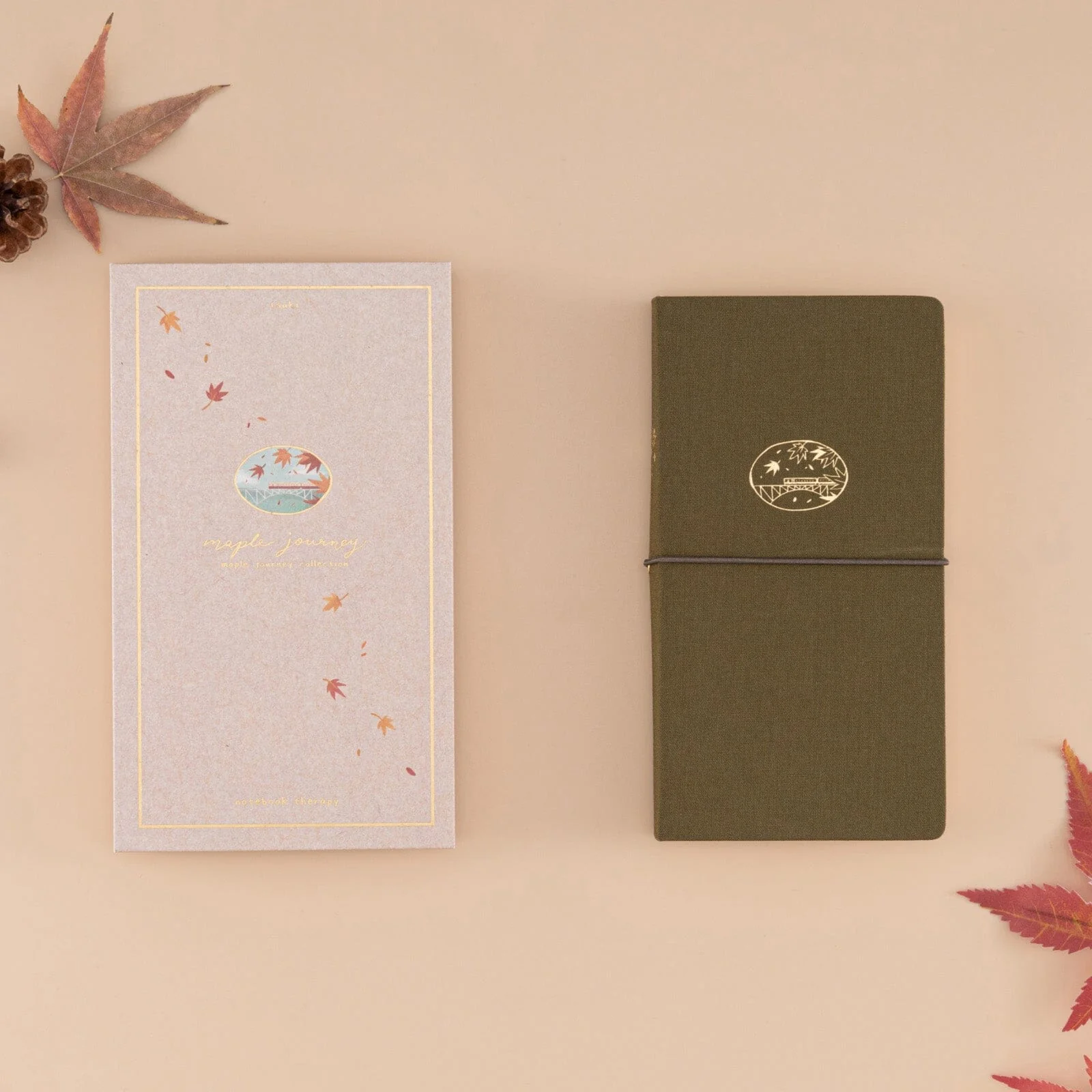 Tsuki ‘Maple Journey’ Travel Notebook ☾ - Image 6